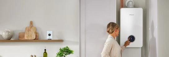 1. Turn the boiler on